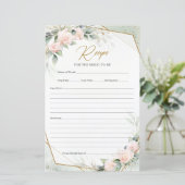 ボヘミアバラユーカリおよび金ゴールドフレームレシピ (スタンド正面)