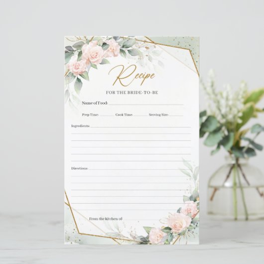 ボヘミアバラユーカリおよび金ゴールドフレームレシピ (スタンド正面)