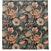 ボヘミアフローラシャワーカーテン シャワーカーテン (正面)