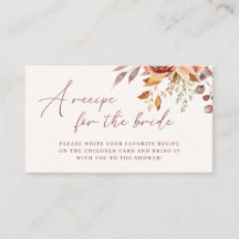 ボヘミアフローラブライダルシャワーレシピ要求