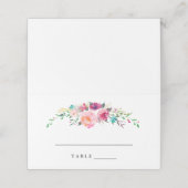 ボヘミアフローラ結婚の護衛カード プレイスカード (外部開封)