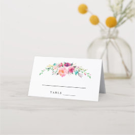 ボヘミアフローラ結婚の護衛カード プレイスカード
