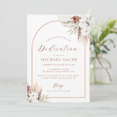 ボヘミアモダンアーチ献納 招待状 (スタンド正面)