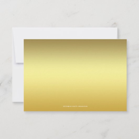 ボヘミアレトロドリームキャッチャー結婚式RSVPカード 招待状 (裏面)