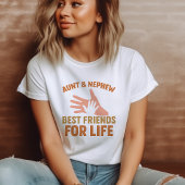 ボヘミアンおばさん&甥のBFF Tシャツ