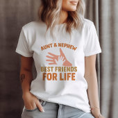 ボヘミアンおばさん&甥のBFF Tシャツ