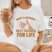 ボヘミアンおばさん&甥のBFF Tシャツ