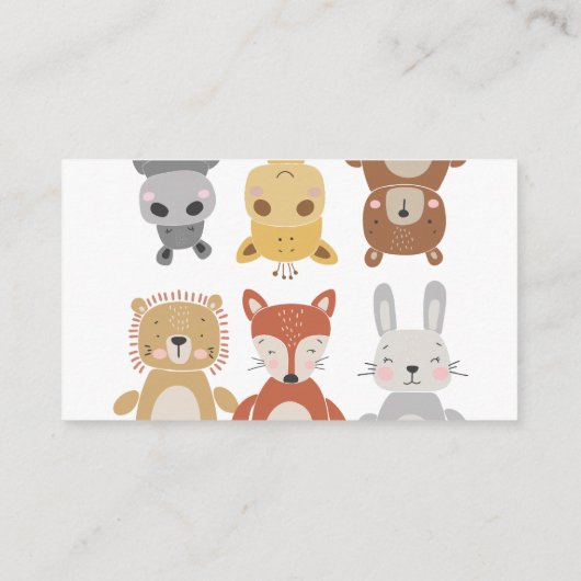 ボヘミアンおむつ代わりに赤ちゃんシャワーの本インサート エンクロージャーカード (裏面)