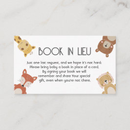 ボヘミアンおむつ代わりに赤ちゃんシャワーの本インサート エンクロージャーカード