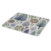 ボヘミアンかわいらしツリーフェスティバルクリスマスビベス カッティングボード (角)