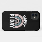 ボヘミアンな虹の数学 Piの日おめでとう Case-Mate iPhoneケース (裏面(横))