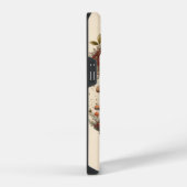 ボヘミアンな魔法の赤い斑点のキノコ iPhoneケース (右側面)