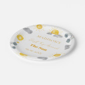 ボヘミアンのまわりに初の旅ザ・サン1歳の誕生日 ペーパープレート (アングル)