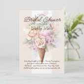 ボヘミアンのアイス・コーン 花のアイス・コーン 招待状 (スタンド正面)