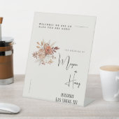 ボヘミアンのカスタムウェディングをぜひお楽しみいただきたい 台座サイン (インサイチュ)