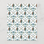 ボヘミアンの羽（はね）の夢捕手青い花の矢 チラシ (裏面)