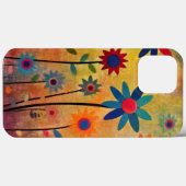 ボヘミアンの花々カラフル Case-Mate iPhoneケース (裏面 (横))