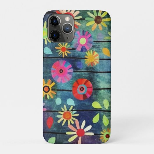 ボヘミアンの花 多色 Case-Mate iPhoneケース (裏)