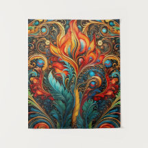 ボヘミアンの装飾タペストリー