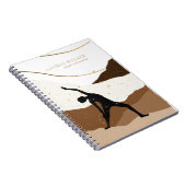 ボヘミアンアーストーンヨガスタジオ名刺 ノートブック (右側)