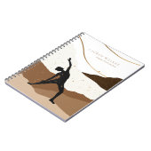 ボヘミアンアーストーンヨガスタジオ名刺 ノートブック (左側)