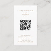 ボヘミアンアーストーンヨガスタジオ名刺 名刺 (裏面)