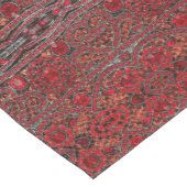 ボヘミアンアートデコファッションワインレッド・ブルゴーニュ ミディアムテーブルランナー (コーナー)