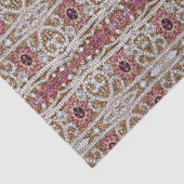 ボヘミアンアートデコファッションワインレッド・ブルゴーニュ 薄葉紙 (詳細)