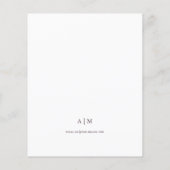 ボヘミアンイングリッシュラベンダー秋アーチバジェット結婚ズ (裏面)