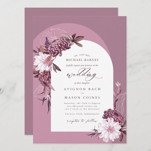 ボヘミアンイングリッシュラベンダー秋フローラアーチ写真