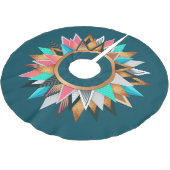 ボヘミアンインスパイアツリースカート ブラッシュドポリエステルツリースカート (アングル)