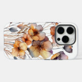 ボヘミアンウォーターカラーボタニカルフラワー Case-Mate iPhoneケース (裏面 (横))