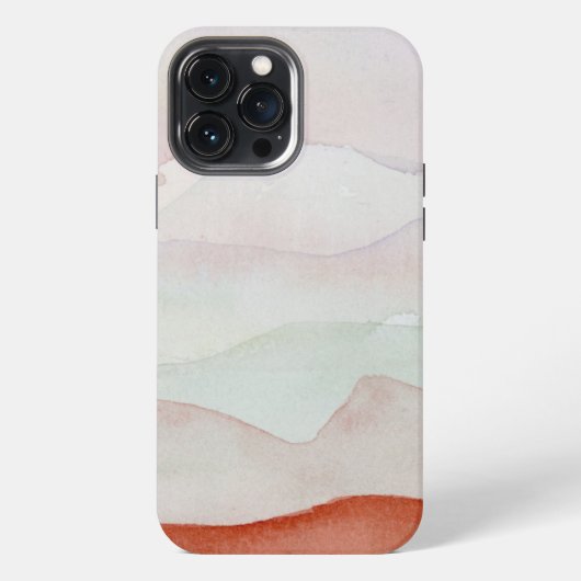 ボヘミアンウォーターカラー  iPhoneケース (裏面)