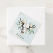 ボヘミアンウォーター色フローラ牛スカル結婚ズ フェイバータグ (インサイチュ)