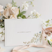 ボヘミアンエレガントドライメドウグラスゲストブック ゲストブック