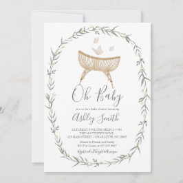 ボヘミアンオーベビーシャワー招待状 招待状