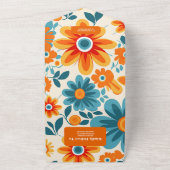 ボヘミアンカジュアルレトロ結婚ズ オールインワン招待状 (外側)