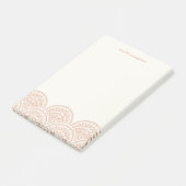 ボヘミアンカスタムホタテの後 – 焼けたシエナ ポストイット (アングル)