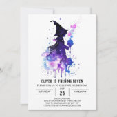 ボヘミアンカスタム誕生日 招待状 (正面)