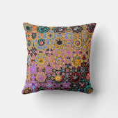 ボヘミアンカーペットグスタエレガントフクリムトファンタジー クッション (裏面)