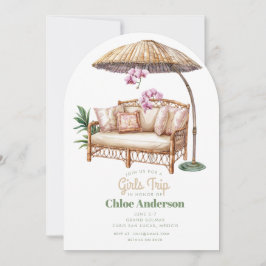 ボヘミアンガールズトリップ4日間の日程 招待状