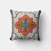 ボヘミアンキリムモロッコスタイル クッション (正面)