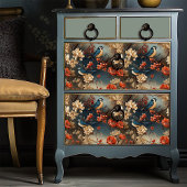 ボヘミアンクラフトレトロヴィンテージバード 薄葉紙