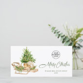 ボヘミアンクリスマスコンポジション法人挨拶 シーズンカード (スタンド正面)