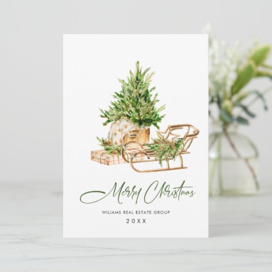 ボヘミアンクリスマス Composition 法人挨拶 シーズンカード (スタンド正面)