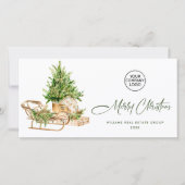 ボヘミアンクリスマス Composition 法人挨拶 シーズンカード (正面)