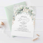 ボヘミアングリーン 春のガーデン リハーサルディナー 招待状