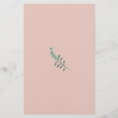 ボヘミアングリーン&赤面フラワーズゲスト情報 (裏面)