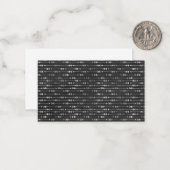 ボヘミアングレーアローストライプ抽象芸術スタイル ノートカード (正面/裏面インサイチュ)