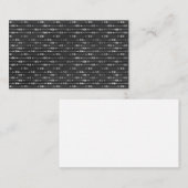 ボヘミアングレーアローストライプ抽象芸術スタイル ノートカード (正面/裏面)